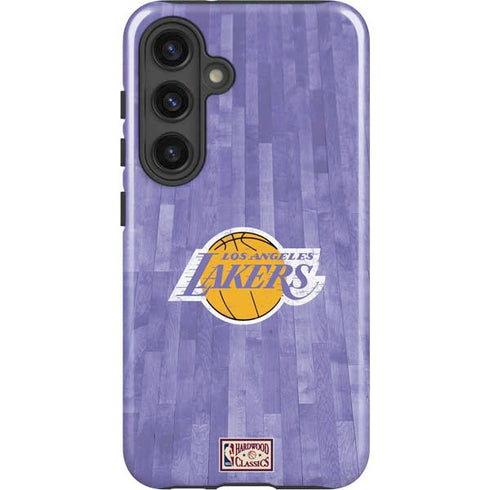 NBA Los Angeles Lakers Hardwood Classics Galaxy S25 Impact Case